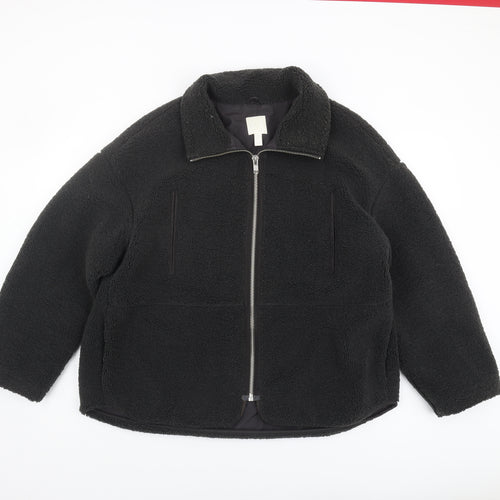 H&M Men's Black L Basic Winter Jacket