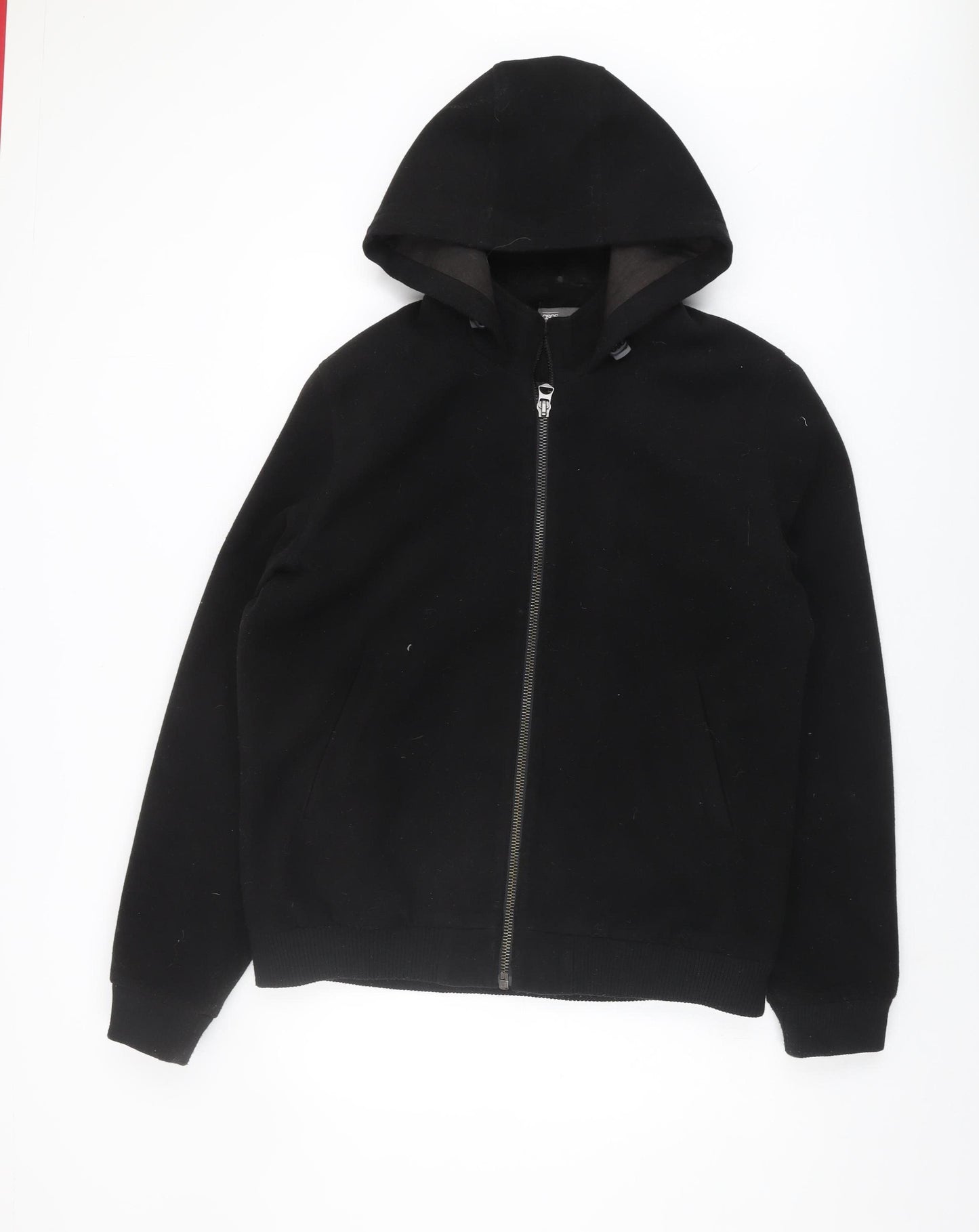 ASOS Men's Black XL Hooded Basic Jacket 42-44"