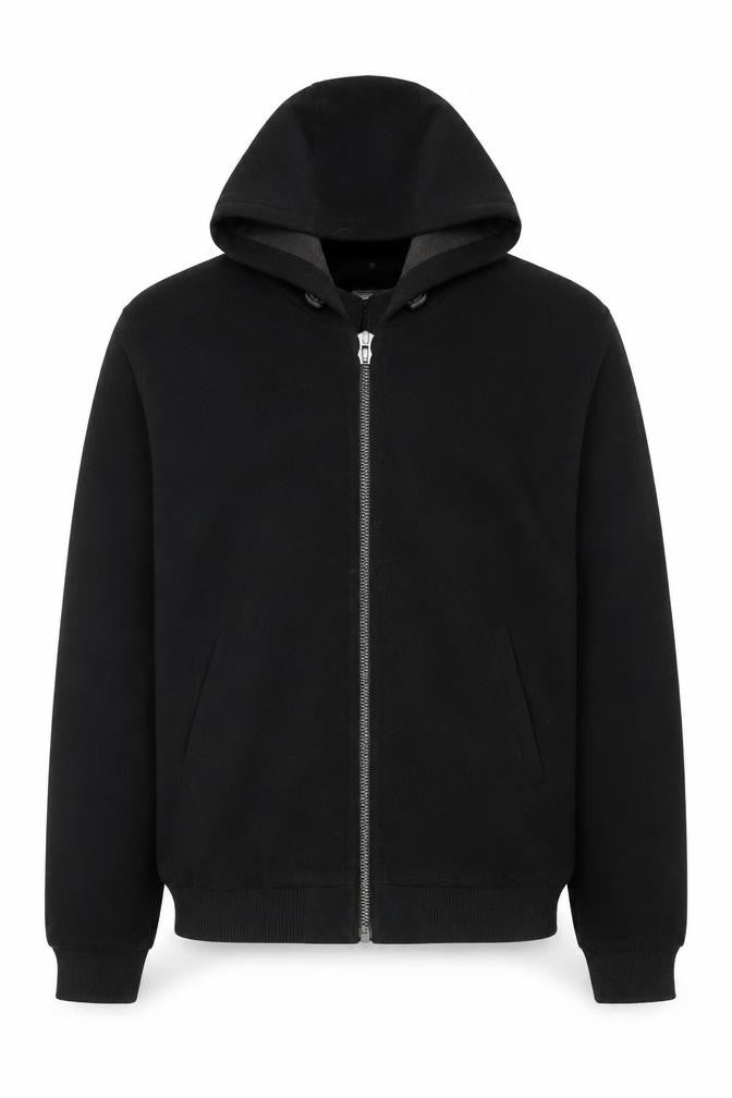 ASOS Men's Black XL Hooded Basic Jacket 42-44"