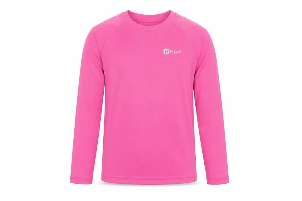 Higear Girls Pink Long Sleeve Jersey Top 9-10 Years