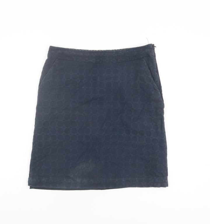 White Stuff Women’s Blue Pencil Skirt Size 10