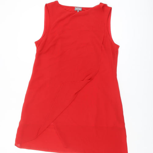 Phase Eight Women's Red Sleeveless Top, Size 16