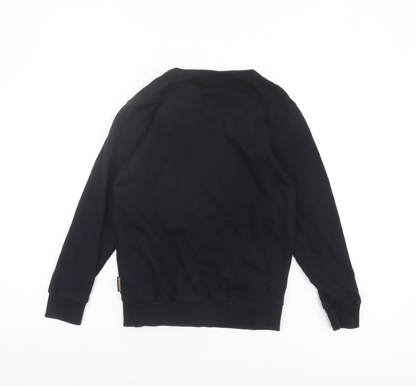 Napapijri Boys Black Pullover Sweatshirt 10-11 Years