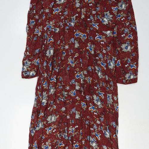 Joe Browns Women's Multicoloured Floral Dress Size 14