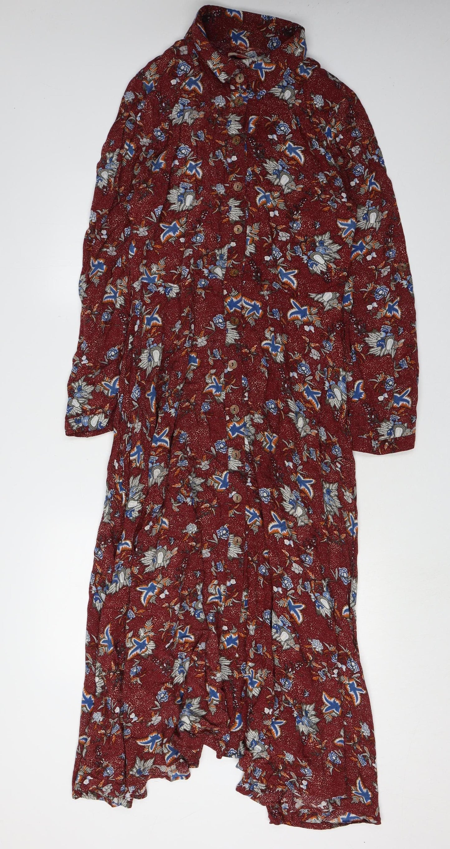 Joe Browns Women's Multicoloured Floral Dress Size 14