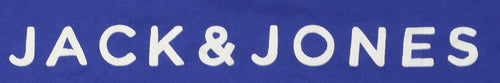 Jack & Jones Men's Blue Graphic Print T-Shirt L