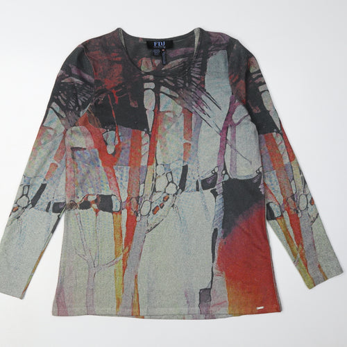 French Dressing Jeans Women's Multicoloured Pullover Jumper Size S