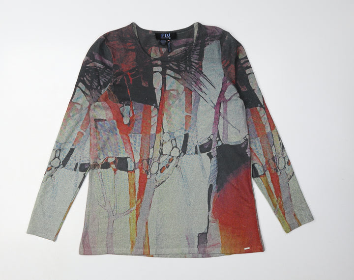 French Dressing Jeans Women's Multicoloured Pullover Jumper Size S