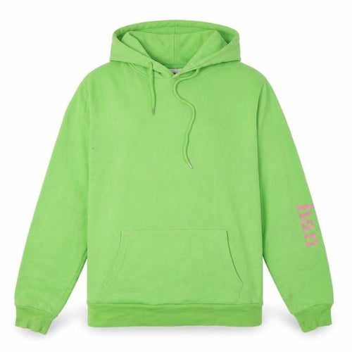 Han Kjøbenhavn Unisex Green Pullover Hoodie M
