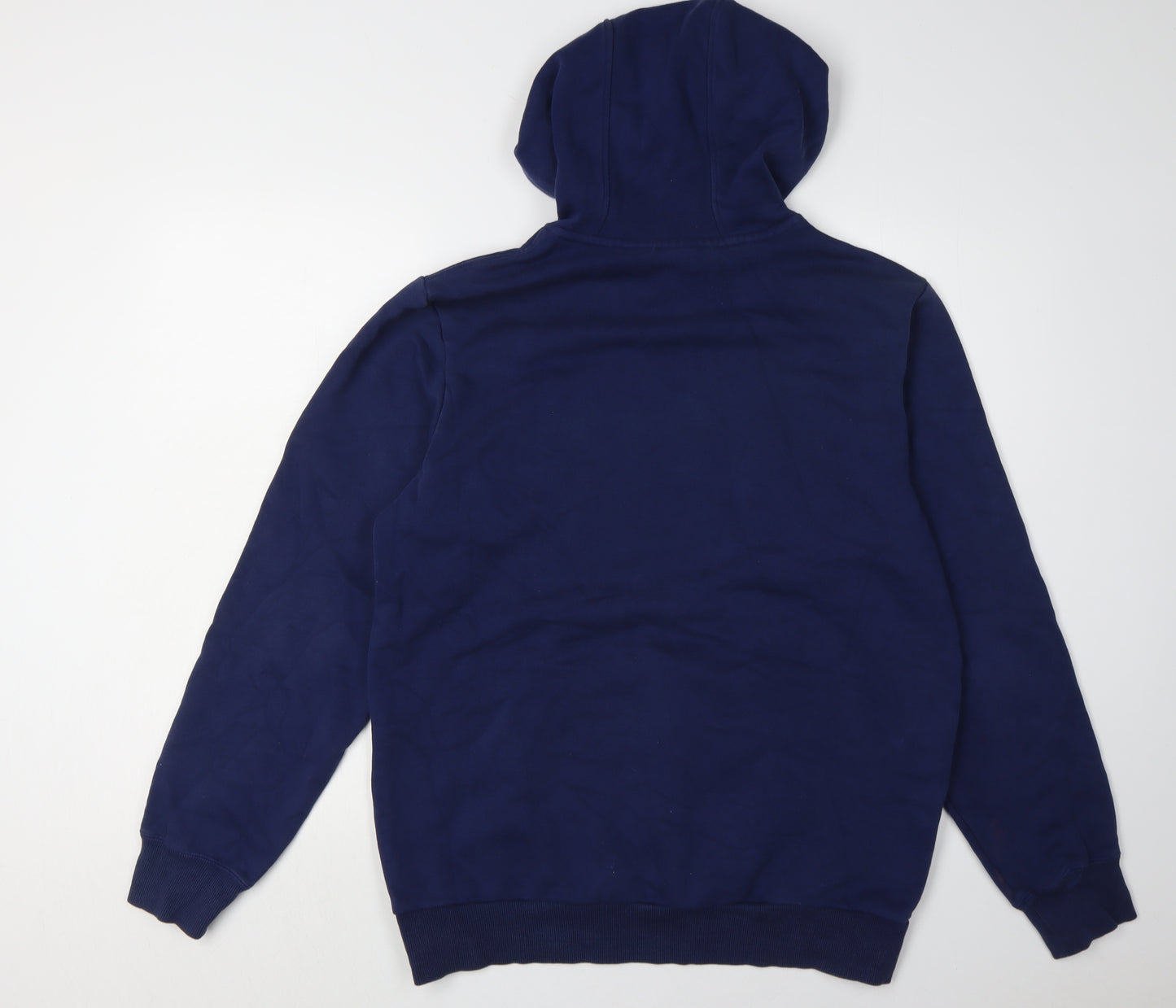 Adidas Men’s Blue Pullover Hoodie Medium