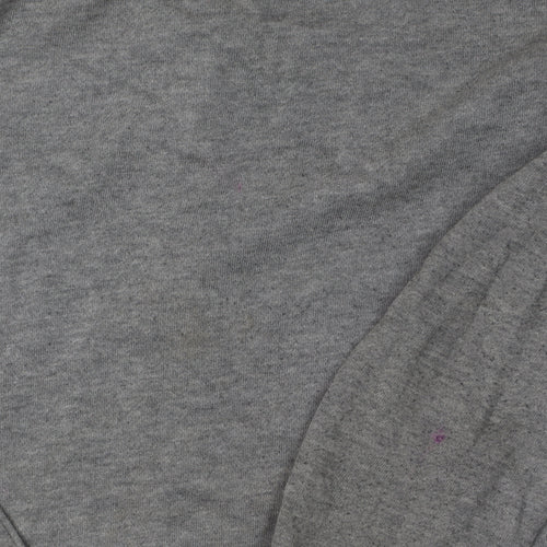 Hollister Grey Full Zip Hoodie Women XS