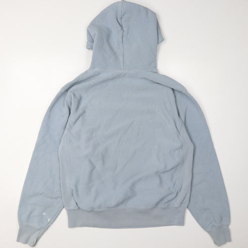 Champion Men's Blue Pullover Hoodie M - Good Condition