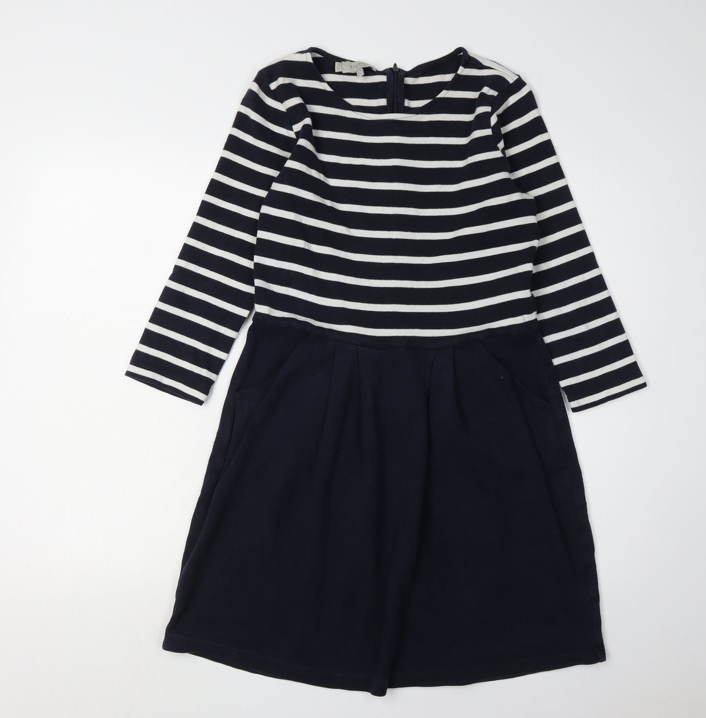 Hobbs London Women's A-Line Multicoloured Dress Size 12