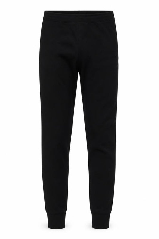 Front view of Mountain Warehouse Black unisex xs activewear trousers