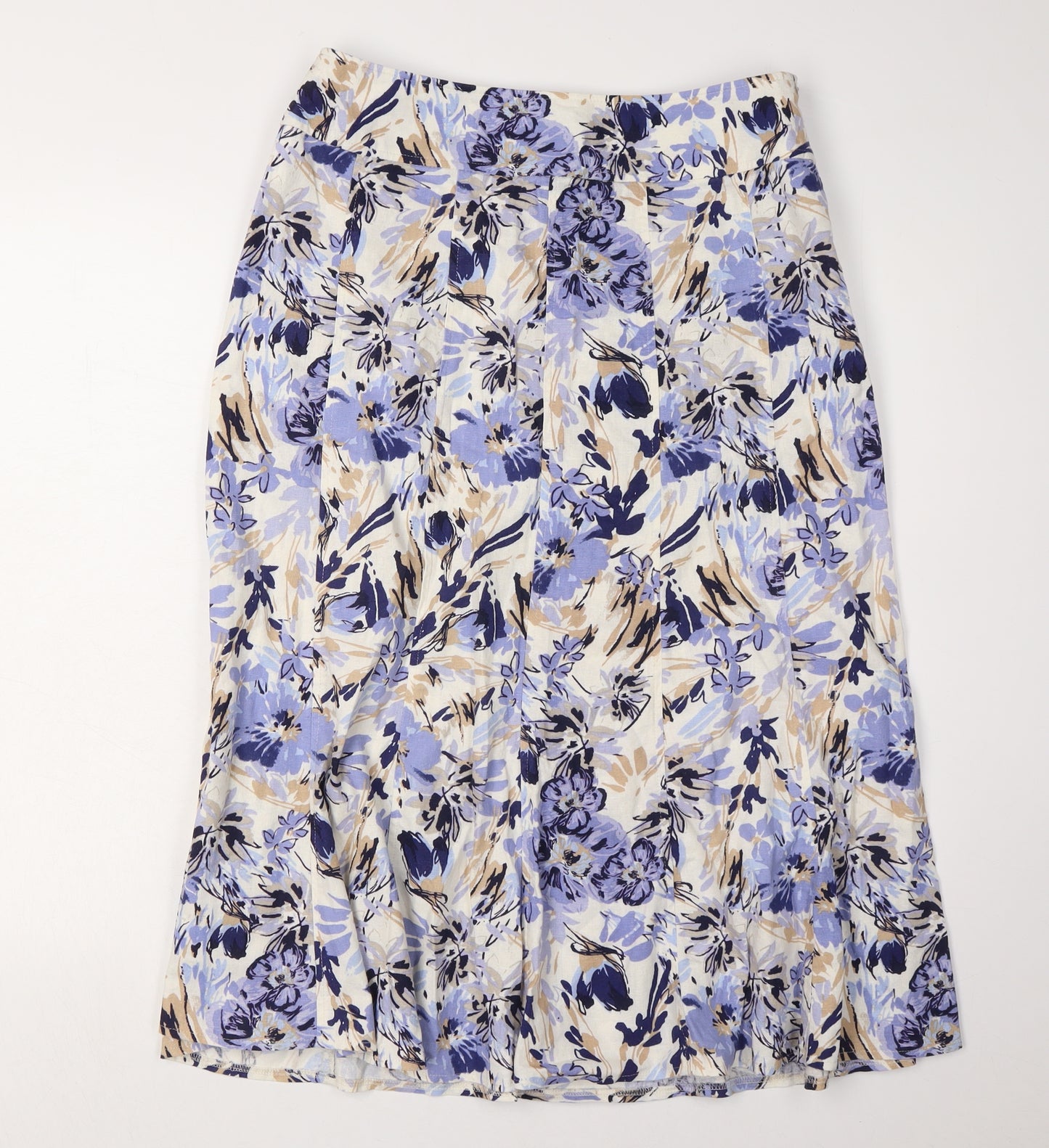 Isle Women's Multicoloured Floral Skirt Size 12