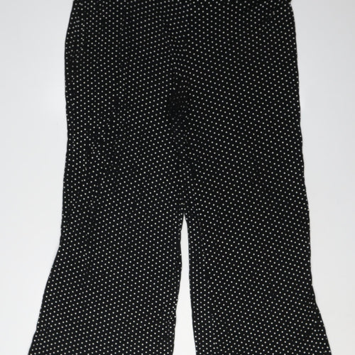 Roman Women's Black Polka Dot Trousers Size 18