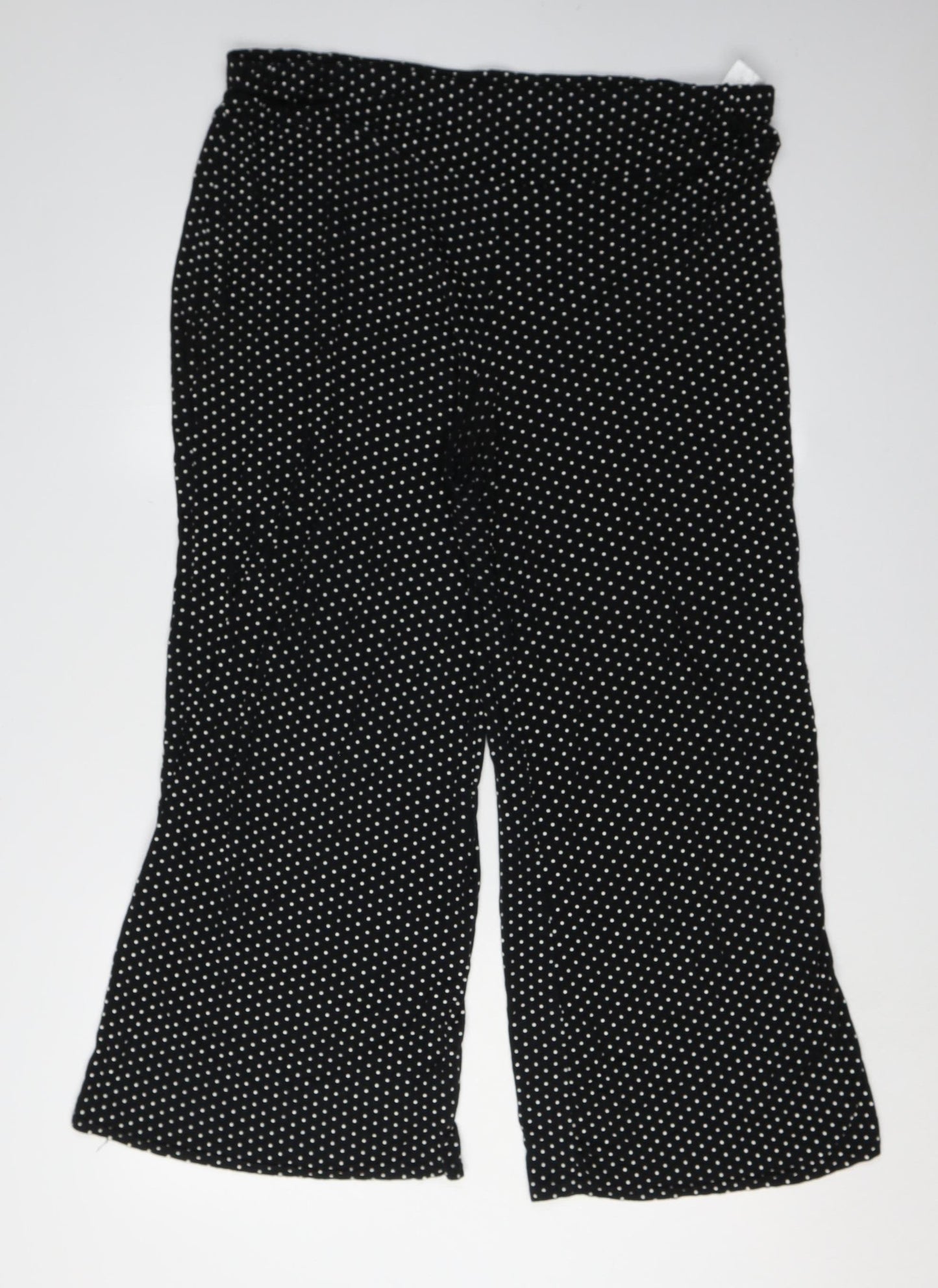 Roman Women's Black Polka Dot Trousers Size 18
