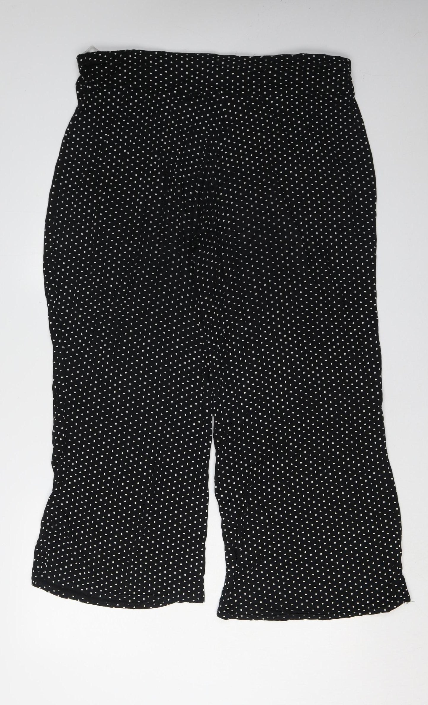 Roman Women's Black Polka Dot Trousers Size 18