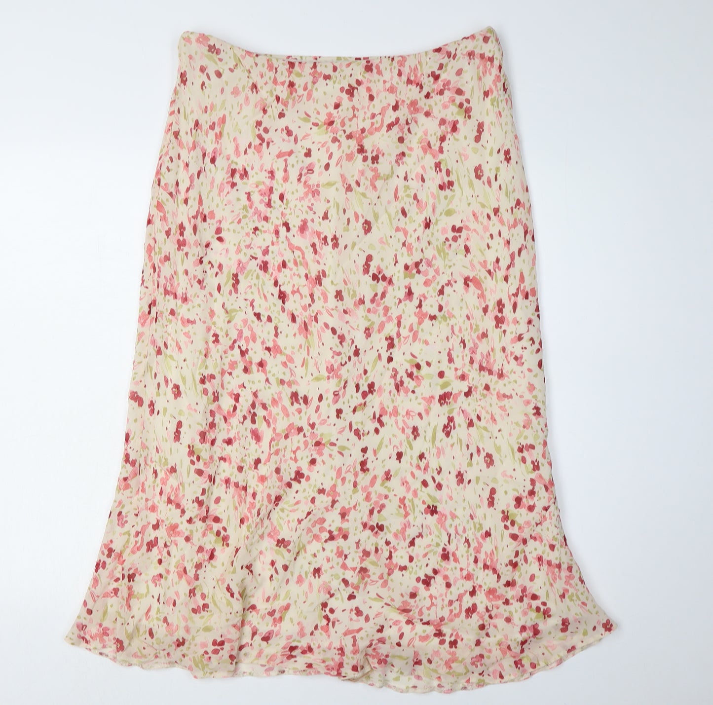 Berkertax Women's Multicoloured Floral Skirt Size 16