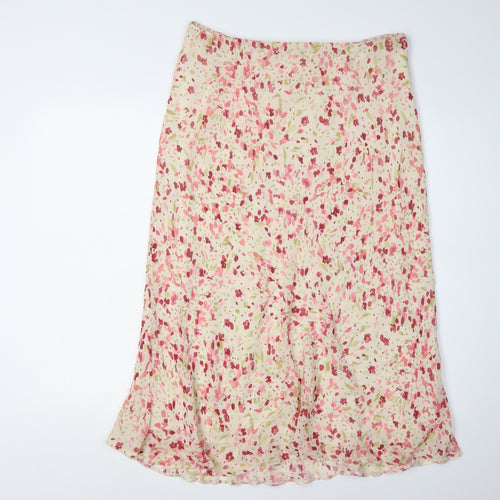 Berkertax Women's Multicoloured Floral Skirt Size 16