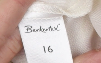 Berkertax Women's Multicoloured Floral Skirt Size 16