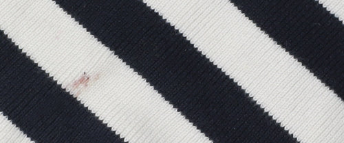 Henri Lloyd Men's White Striped Polo Shirt M