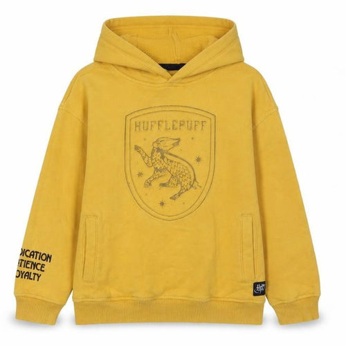 Marks and Spencer Boys Yellow Hufflepuff Hoodie 8-9 Years