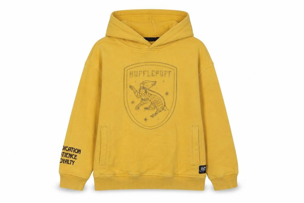 Marks and Spencer Boys Yellow Hufflepuff Hoodie 8-9 Years