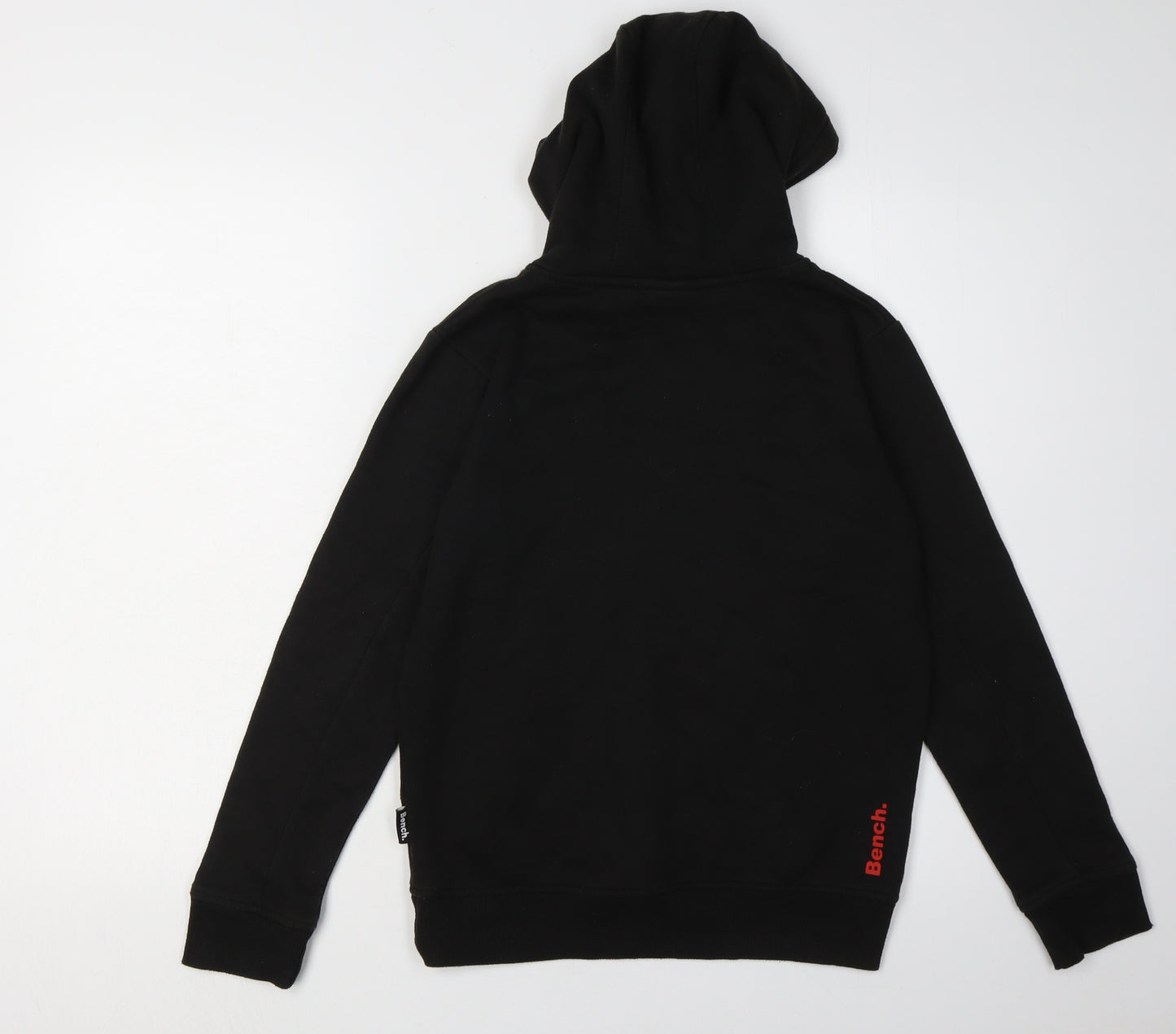 Bench Boys Black Pullover Hoodie - Graphic, 11-12 Years