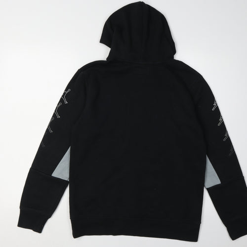Jordan Boys Black XL Pullover Hoodie with Logo Detail