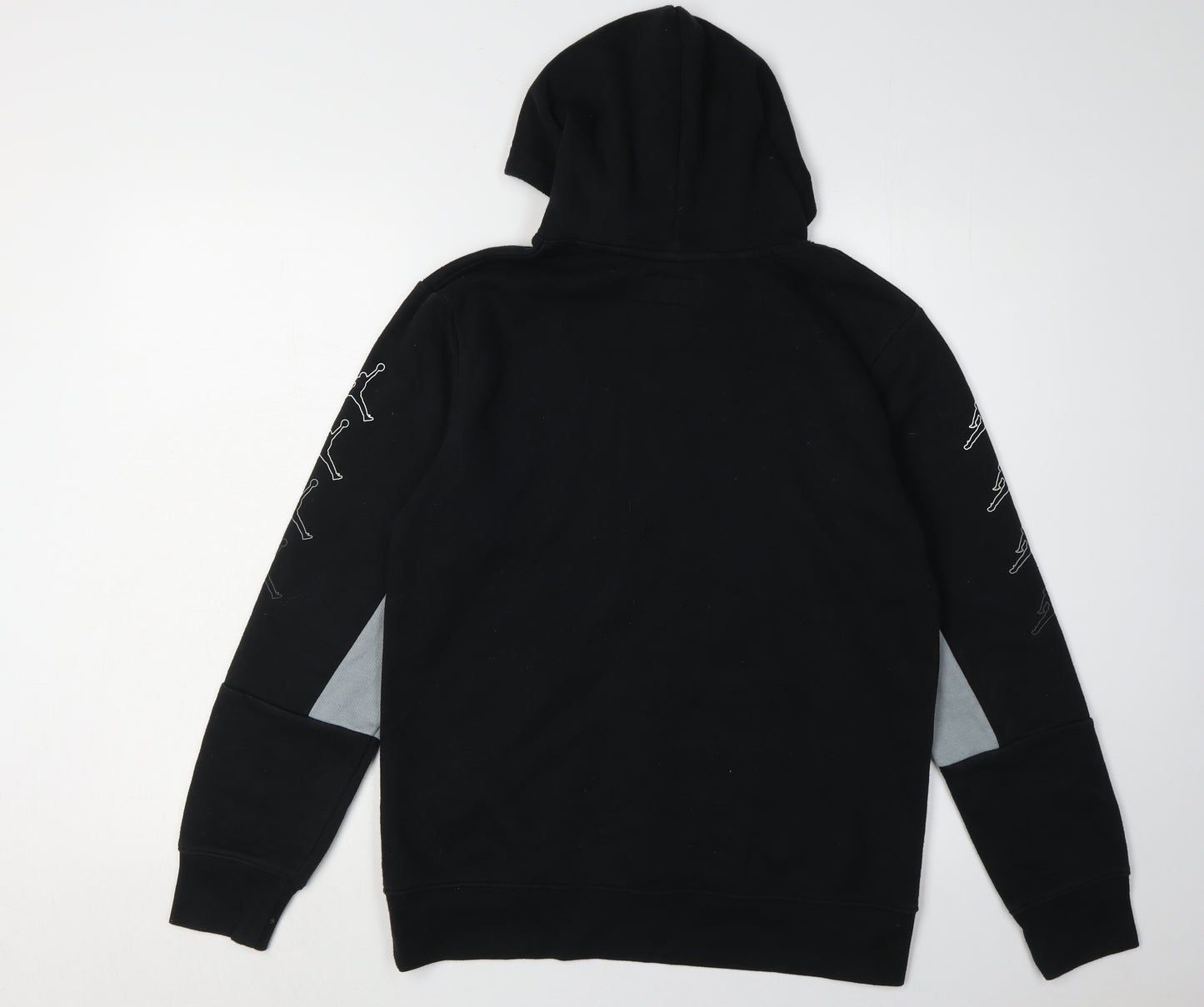 Jordan Boys Black XL Pullover Hoodie with Logo Detail