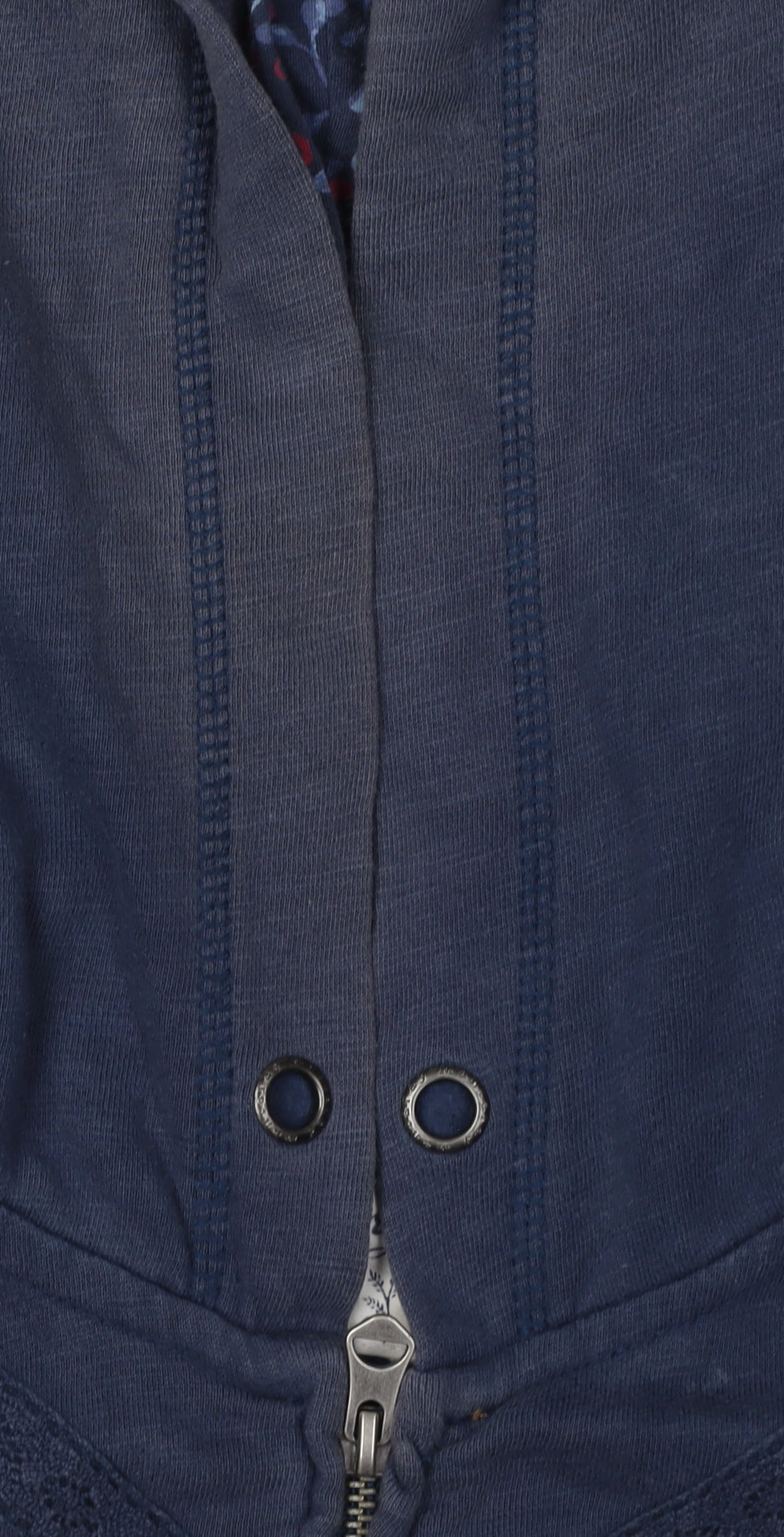 Mantaray Women's Blue Full Zip Hoodie Size 12