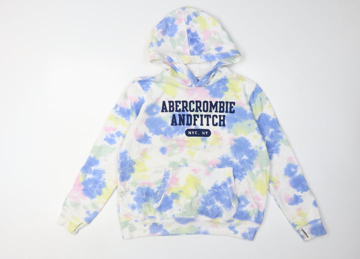 Abercrombie Girls Multicoloured Pullover Hoodie 15-16 Years
