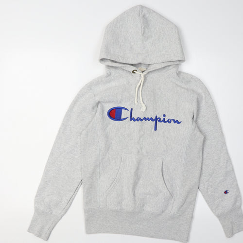Champion Women's Grey Pullover Hoodie XS