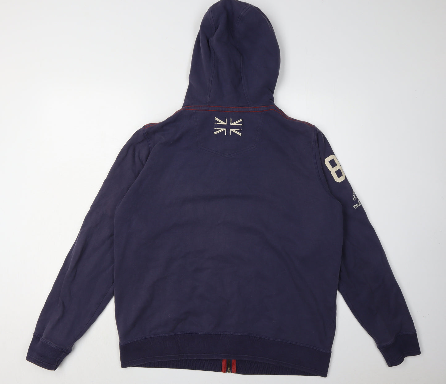 Fat Face Men's Blue Full Zip Hoodie L