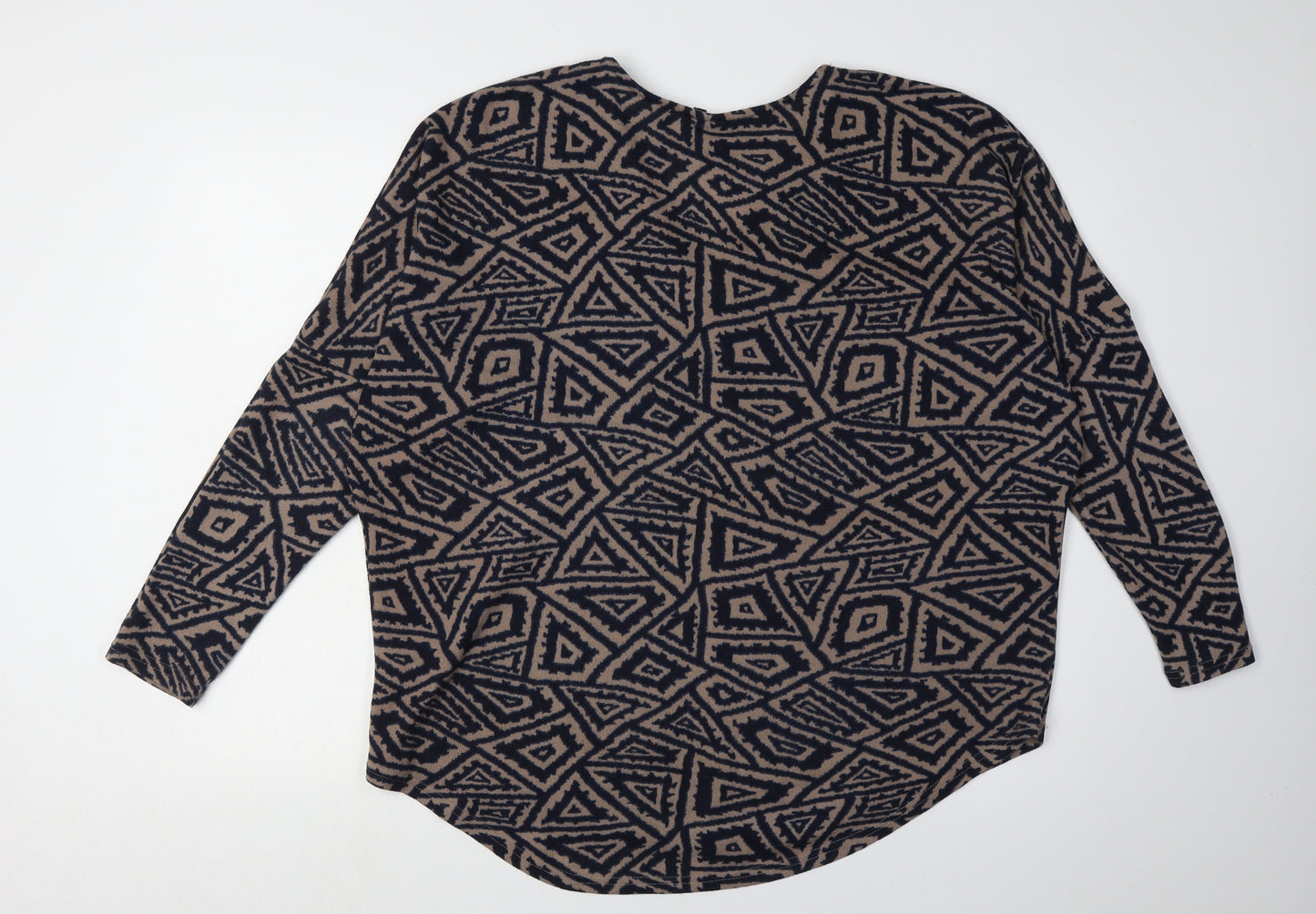 Izabel London Women's Multicoloured Geometric Jumper