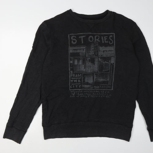 Jack & Jones Men's Black XL Pullover Sweatshirt