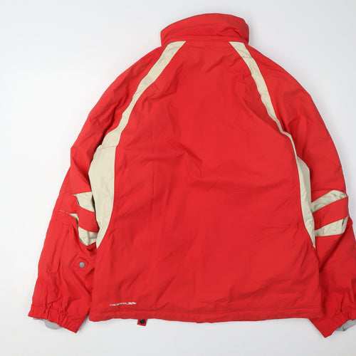 Trespass Men's Red Waterproof Jacket Size L Outdoor