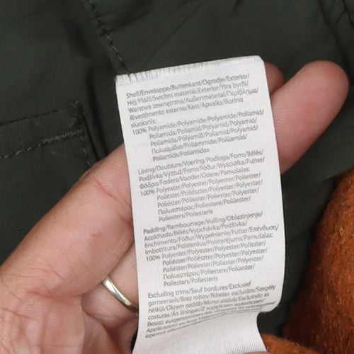 SoulCal & Co Boys Green Jacket 9-10 Years with Zip Closure