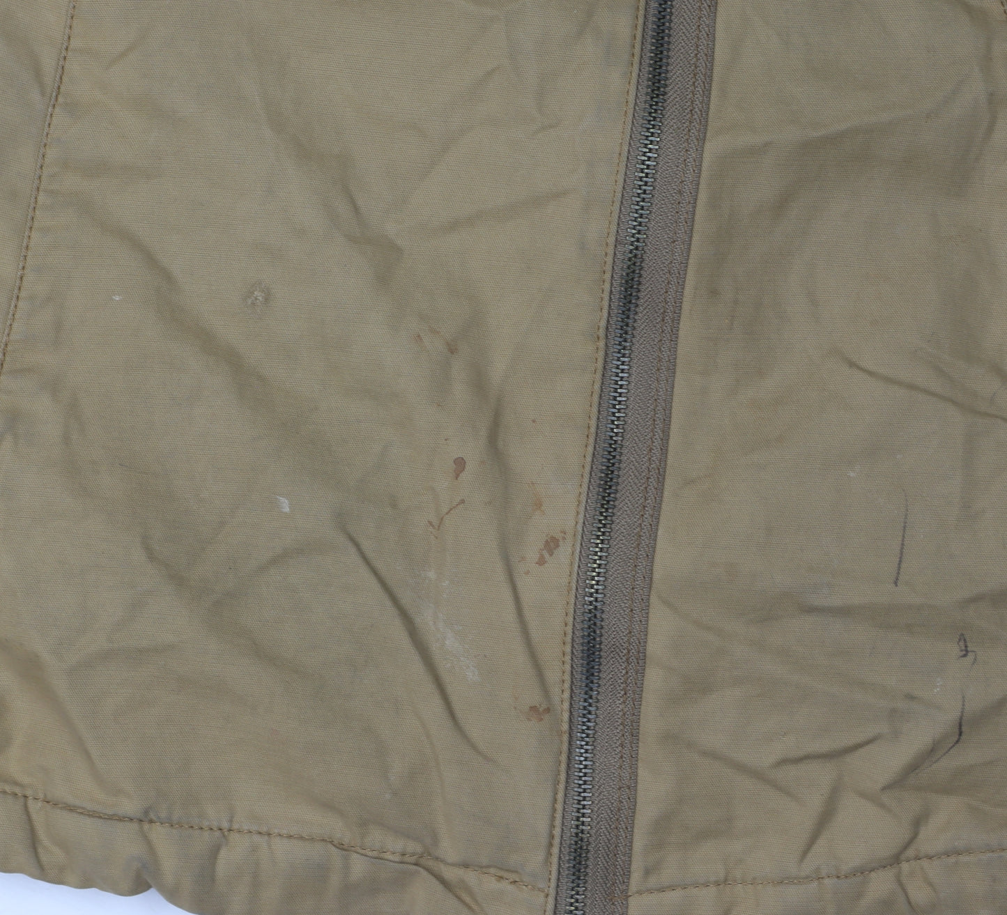 Gap Men's Beige Basic Jacket Size S - Regular Fit Casual