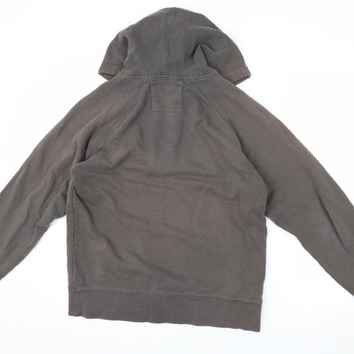 Old Navy Men's Grey 1/2 Zip Hoodie, Size S