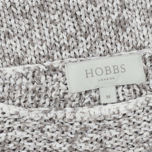 Hobbs Unisex Grey Chunky-Knit Pullover M