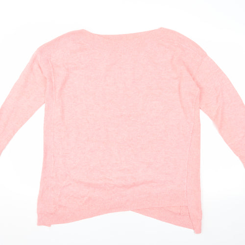 Mint Velvet Women's Pink Jumper, Size 16, Winter Knit
