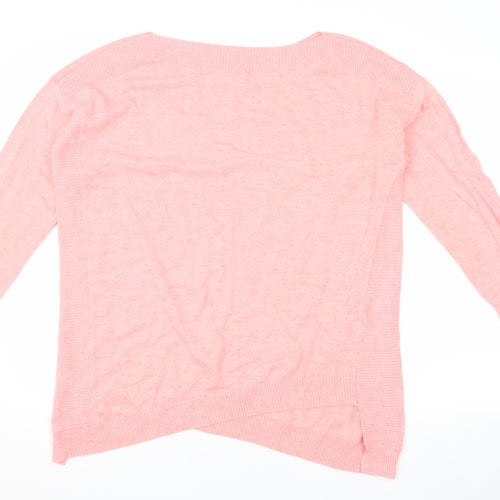 Mint Velvet Women's Pink Jumper, Size 16, Winter Knit