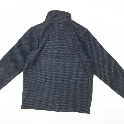 Regatta Men's Blue Fleece Henley Sweatshirt S