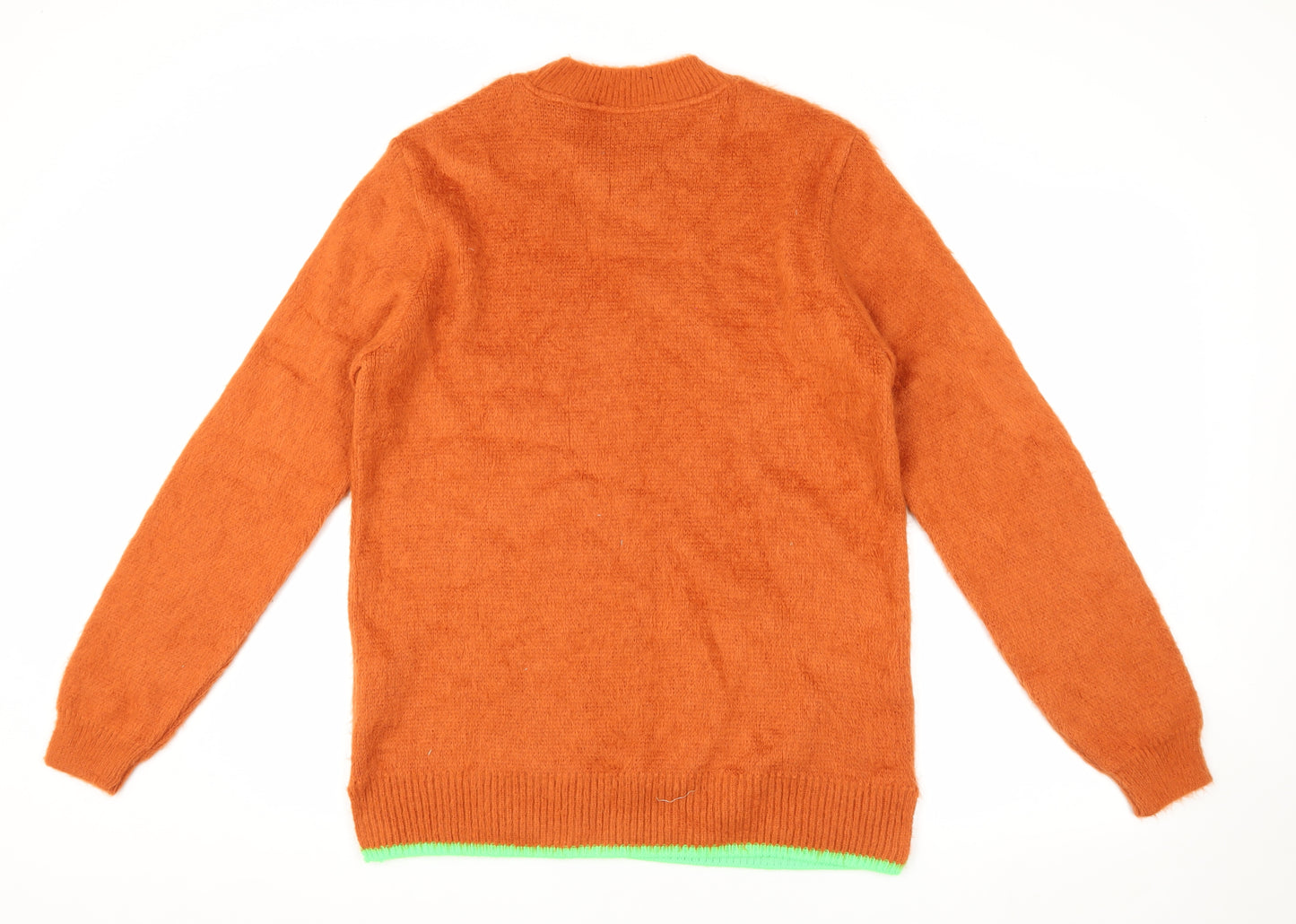 Collusion Men's Orange S Pullover Jumper