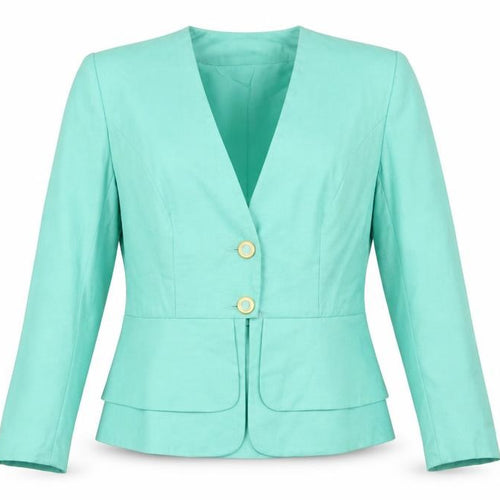 Franco di Tardo Women's Green Blazer, Size 16, Stylish and Professional