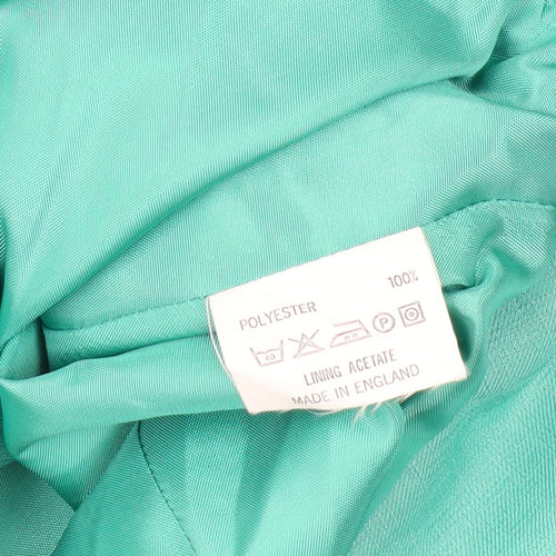 Franco di Tardo Women's Green Blazer, Size 16, Stylish and Professional