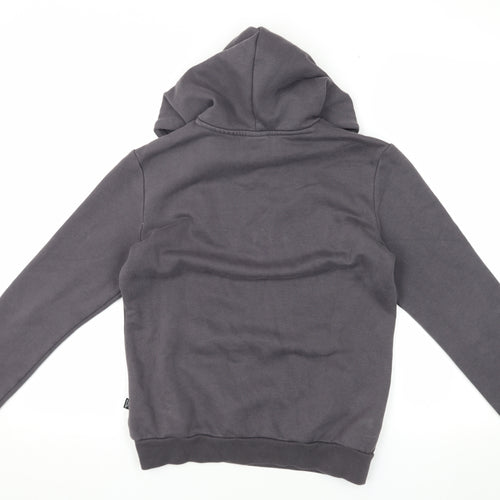 Puma Unisex Grey Hoodie XS - Casual Fleece Pullover