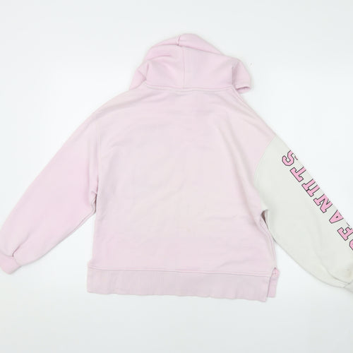 Zara Girls Pink Peanuts Snoopy Hoodie 152 Pullover